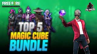 TOP 5 Most Rare Magic Cube Bundles in Freefire | Best Diwali Magic Cube Bundle in Freefire 2020