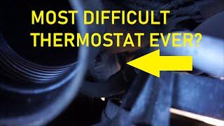 BEST WAY - Change BMW F30 N55 (335i) Thermostat - Most difficult thermostat ever ??