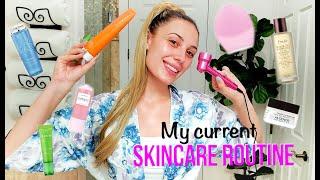 MY CURRENT SKINCARE ROUTINE | Hydrated & Glowy Skin | Victoria Lyn