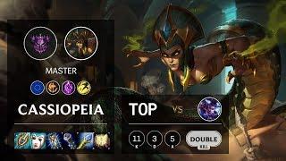 Cassiopeia Top vs Vayne - EUW Master Patch 10.5