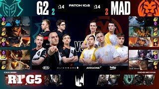 G2 Esports vs Mad Lions - Game 5 | Round 1 PlayOffs S10 LEC Spring 2020 | G2 vs MAD G5