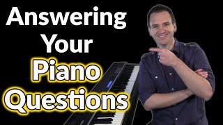 Going LIVE today to answer your piano questions! 