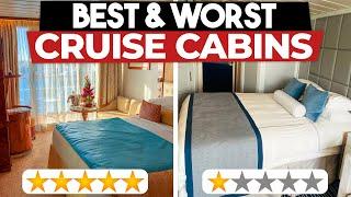 Cruise Ship Cabins: How To Get The Best, And Avoid the Worst ?