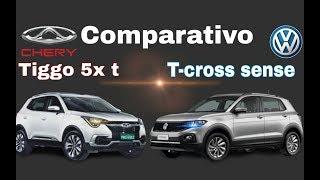 Comparativo: T-cross sense x Tiggo 5x t