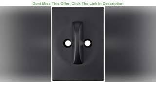 Top 10 Schlage Lock Company Century Single Cylinder Handleset and Latitude Lever, Matte Black (F60