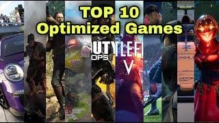 Top 10 best Optimized games of all time !! Game & tech Point