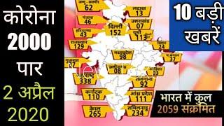 #2_April_2020_#breakingnews, Aaj ki taja khabar, top 10 news today,10 बड़ी खबरें