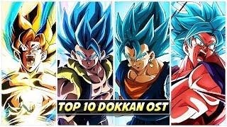 TOP 10 OST'S IN DOKKAN! February 2020 DBZ Dokkan Battle