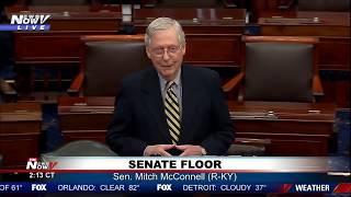 SENATE FLOOR REMARKS: Mitch McConnell (R-KY) agrees with recent administration moves