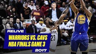 Kevin Durant Hits Iconic Shot Over LeBron James, Cavs In Game 3 | 2017 NBA Finals