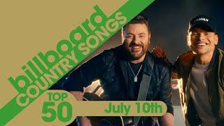 Billboard Country Songs Top 50 (July 10th, 2021)