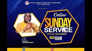 THANKSGIVING SUNDAY SERVICE 03/10/2021 with Prophet P.A Olowoporoku and DR FRED ODUTOLA