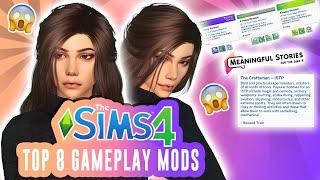 *NEW* TOP 8 MODS! | GAMEPLAY & REALISM | THE SIMS 4 | FEB 2020 |