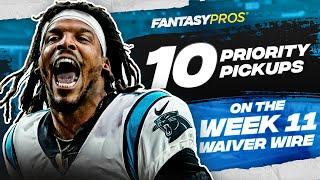 Top 10 Waiver Wire Pickups for Week 11 (2021 Fantasy Football)