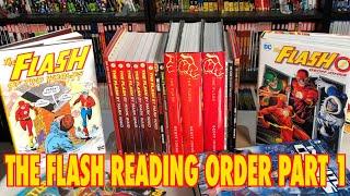 A comprehensive look at the reading order of The Flash Part 1!