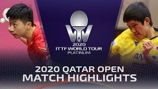 Ma Long/Xu Xin vs Tomokazu Harimoto/Masataka Morizono | 2020 ITTF Qatar Open Highlights (1/4)