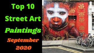 Top 10 Street Art Paintings for September 2020