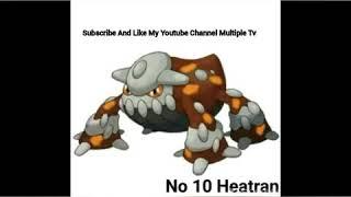 Top 10 Fire Type Pokemon