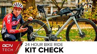 What Does It Take To Complete A 24 Hour Bike Ride | Cycling Kit Check