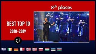 EUROVISION 2010-2019 BEST TOP 10 | 8th place (VOTE OPENED)