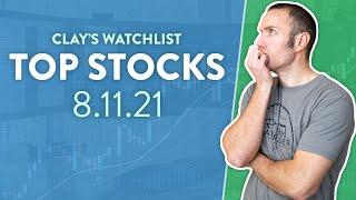 Top 10 Stocks For August 11, 2021 ( $AMC, $ZEV, $FULC, $IMV, $AMD, and more! )