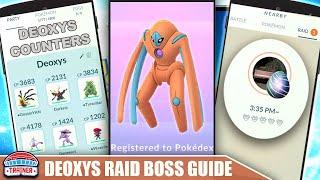 *DEOXYS DEFENSE* COUNTER GUIDE! 100 IVs, MOVESET & WEAKNESS -PSYCHIC RAID BOSS | Pokémon Go