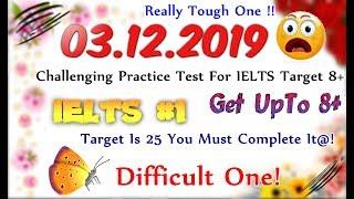 IELTS LISTENING PRACTICE TEST 2019 WITH ANSWERS | 03.12.2019