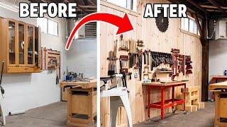 EPIC Workshop Transformation with Timber Frame Beams