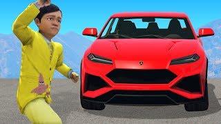 10 Year Old Kid Takes My Lambo Truck.. (GTA RP)