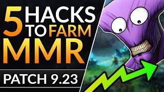 5 TOP SECRET TIPS to INSTANTLY GET HIGH MMR - Pro Tricks in 7.23 - Dota 2 Guide