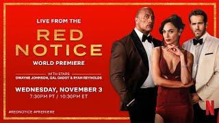 Dwayne Johnson, Gal Gadot, Ryan Reynolds Live Onstage Q&A - Red Notice