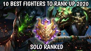 10 BEST FIGHTER TO RANK UP IN 2020 | MOBILE LEGENDS BEST HERO