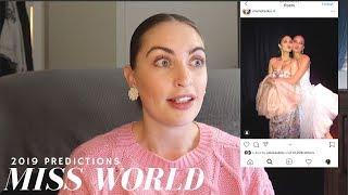 MISS WORLD 2019 PREDICTIONS | Top 10