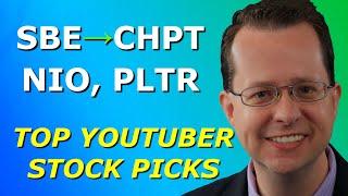 NIO, PLTR, SBE, CHPT - Top 10 YouTuber Stock Picks for Monday, March 1, 2021