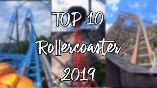 Top 10 Achterbahnen 2019 - Ride Review Ranking