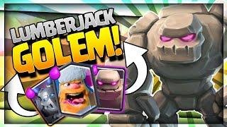 Trophy Pushing on Ladder With Best Night Witch Golem Lightning Deck! Top 10k Ladder! (Clash Royale)