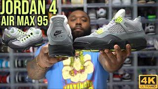 WATCH BEFORE YOU BUY: AIR JORDAN 4 “AIR MAX 95” ARE THEY WORTH $225??