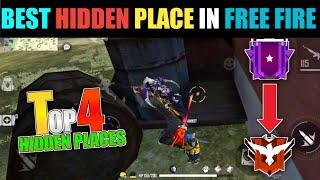 Best Hidden Place in Free Fire | Top 4 Hidden Place | Join Our new Guild