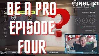 NHL 21 BE A PRO Ep. 4 - We Have A Problem...