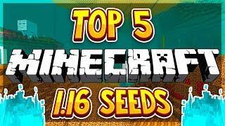 Top 5 Minecraft 1.16 SEEDS! (Minecraft Java Edition Seeds)