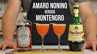 MONTENEGRO vs AMARO NONINO (in a Paper Plane Cocktail)