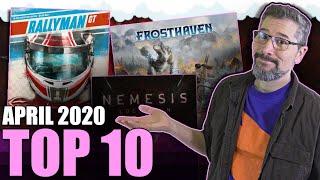 Top 10 Hottest Board Games: April 2020