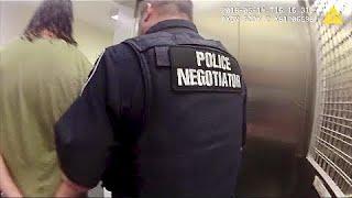 Police Negotiator In Action