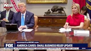 SMALL BUSINESS RELIEF: Trump roundtable with companies helping during Covid-19