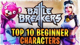 Top 10 Beginner Characters to Use in Battle Breakers - Cuddle Team Leader is AMAZING!