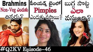 Top Interesting and Unknown Facts In Telugu || Q2KV Episode 46 || Kranthi Vlogger