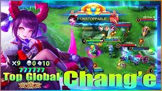 Chang'e Perfect Gameplay! Top Global Change by 777777 ~ Mobile Legends