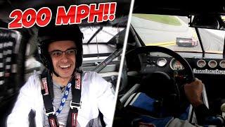 How I drove 200 MPH on a Race Track!! (VERY FAST)