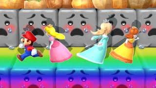 Mario Party 10 MiniGames - Mario Vs Rosalina Vs Peach Vs Daisy (Master Cpu)