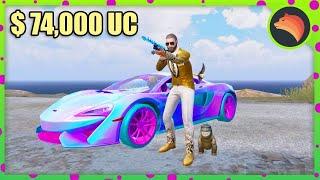 $74,000 UC On NEW McLaren skin | PUBG MOBILE